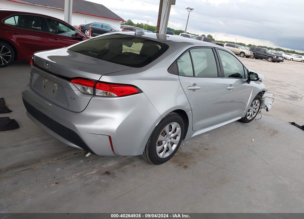 2020 TOYOTA COROLLA LE VIN: JTDEPRAE4LJ051922