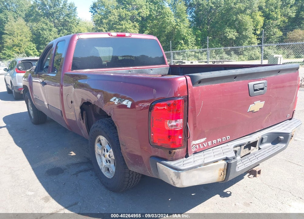 2008 CHEVROLET SILVERADO 1500 LT2 VIN: 2GCEK19J081101203