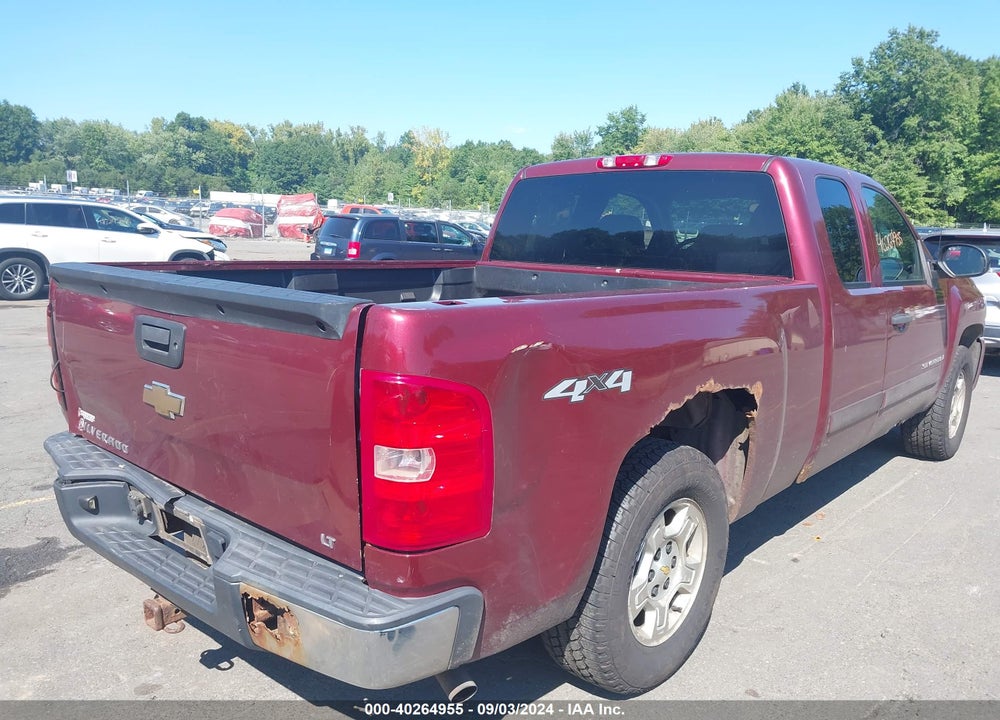 2008 CHEVROLET SILVERADO 1500 LT2 VIN: 2GCEK19J081101203