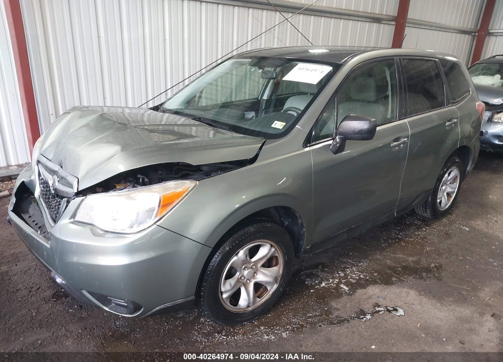 2014 SUBARU FORESTER 2.5I VIN: JF2SJAAC1EH499969