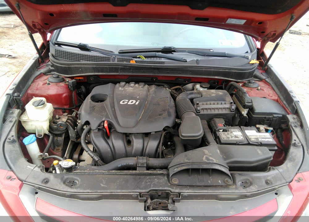 2014 HYUNDAI SONATA GLS VIN: 5NPEB4AC5EH912598