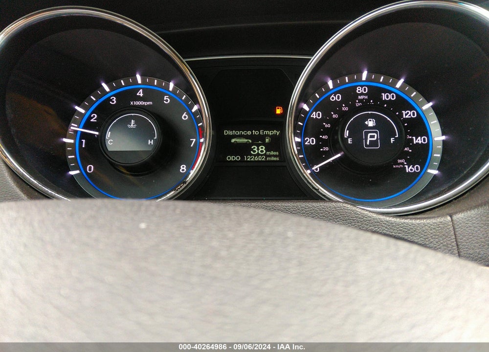2014 HYUNDAI SONATA GLS VIN: 5NPEB4AC5EH912598