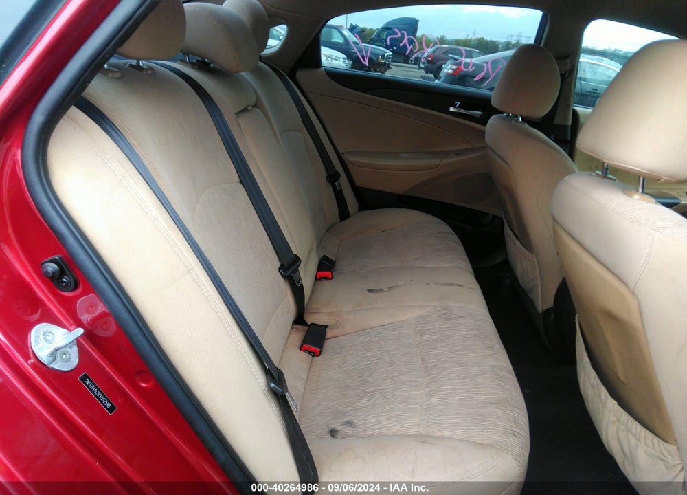 2014 HYUNDAI SONATA GLS VIN: 5NPEB4AC5EH912598