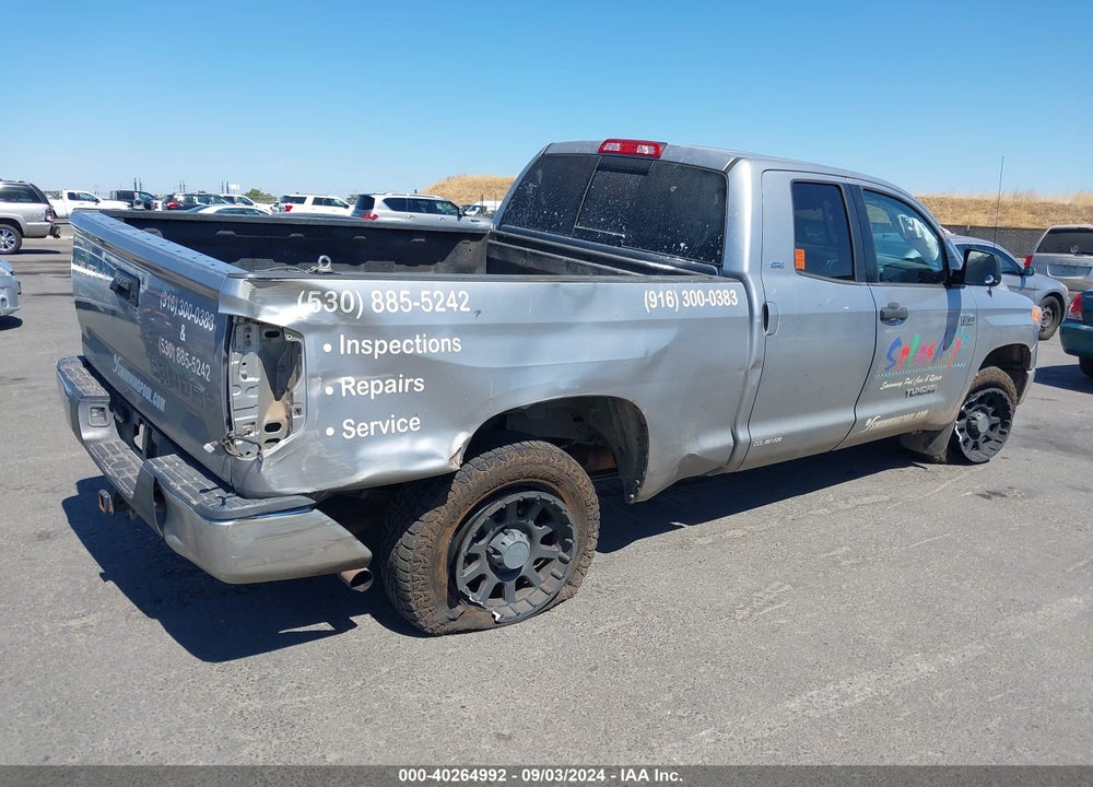 2016 TOYOTA TUNDRA SR5 5.7L V8 VIN: 5TFRY5F18GX193707