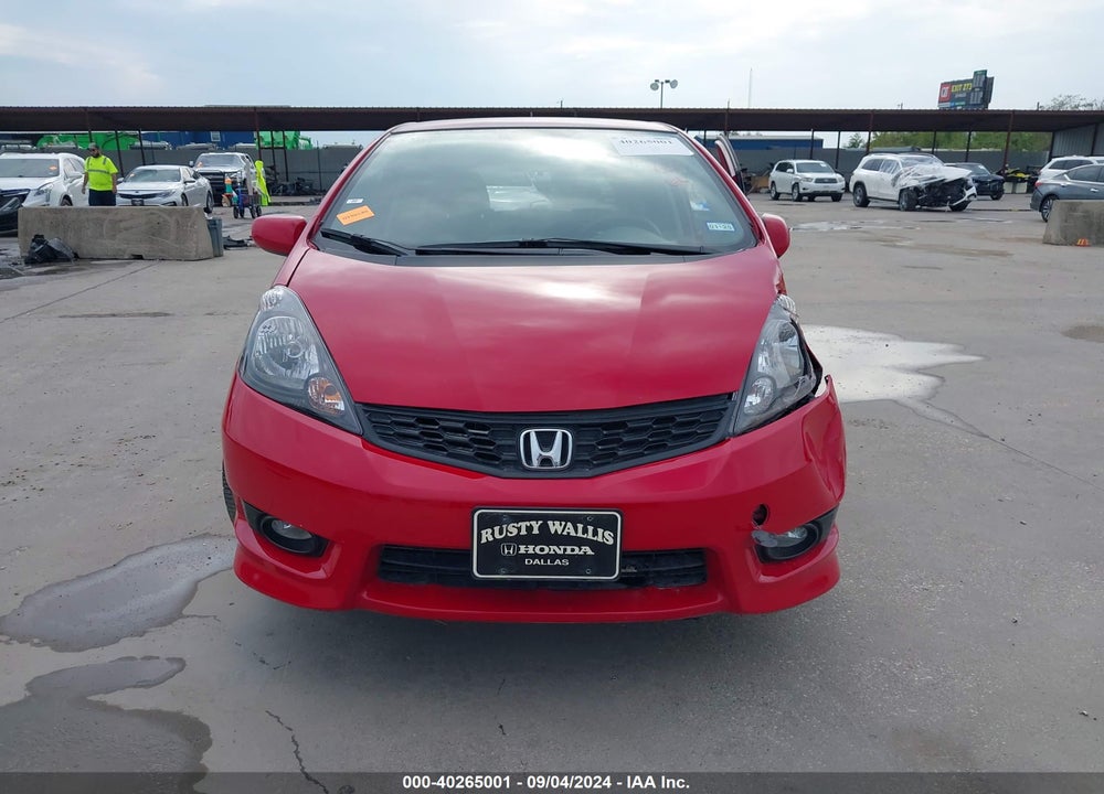 2013 HONDA FIT SPORT VIN: JHMGE8H68DC078780