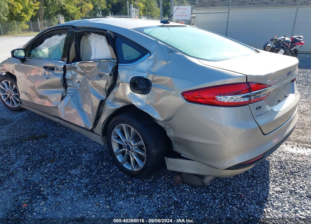 2017 FORD FUSION HYBRID SE VIN: 3FA6P0LU2HR161942