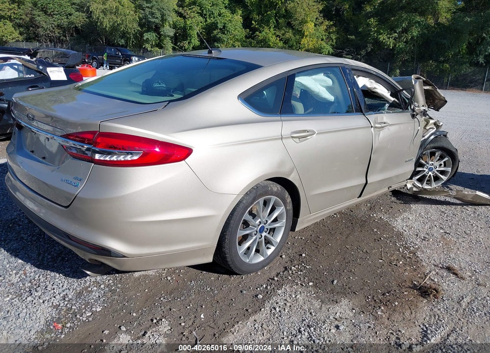 2017 FORD FUSION HYBRID SE VIN: 3FA6P0LU2HR161942