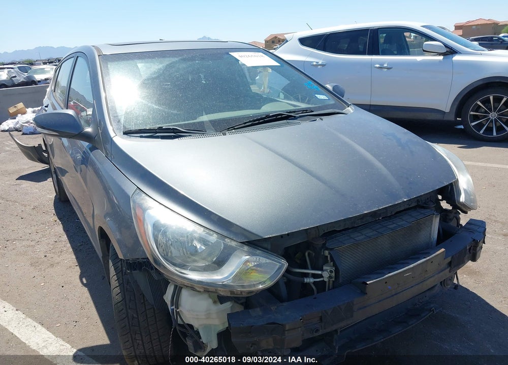 2013 HYUNDAI ACCENT SE VIN: KMHCU5AE7DU077984