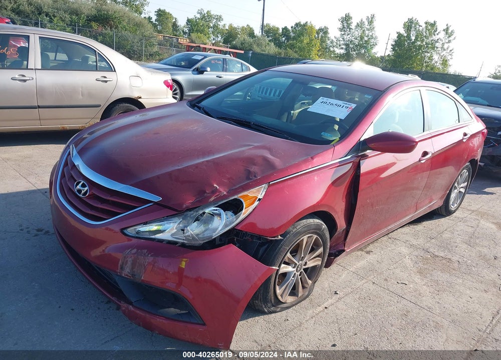2013 HYUNDAI SONATA GLS VIN: 5NPEB4AC3DH701219