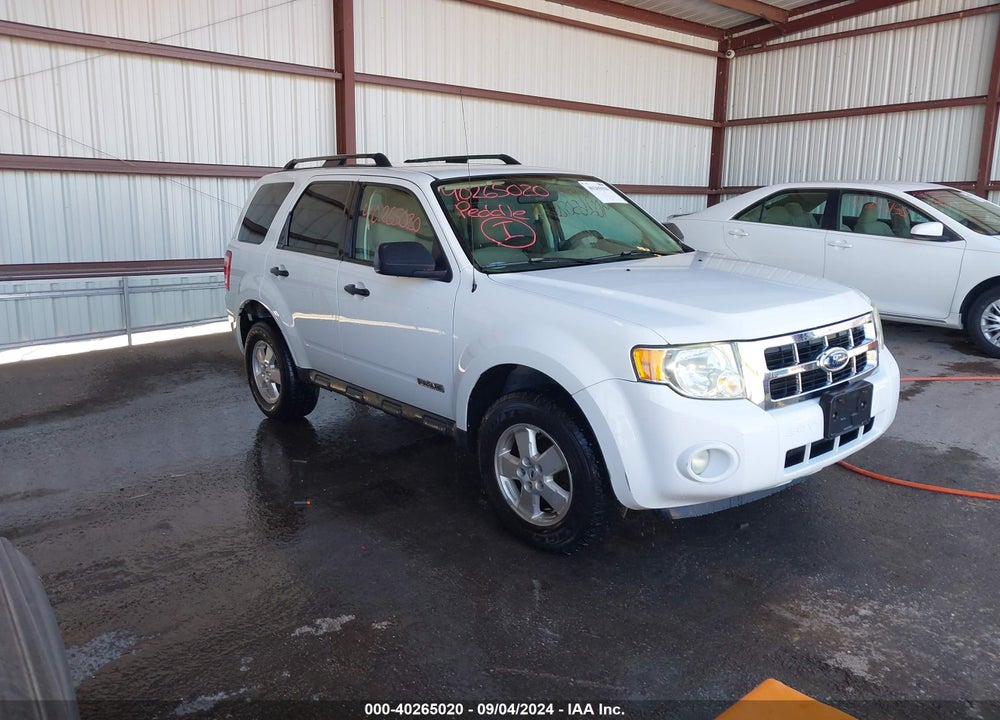 2008 FORD ESCAPE XLT VIN: 1FMCU03Z78KE21298