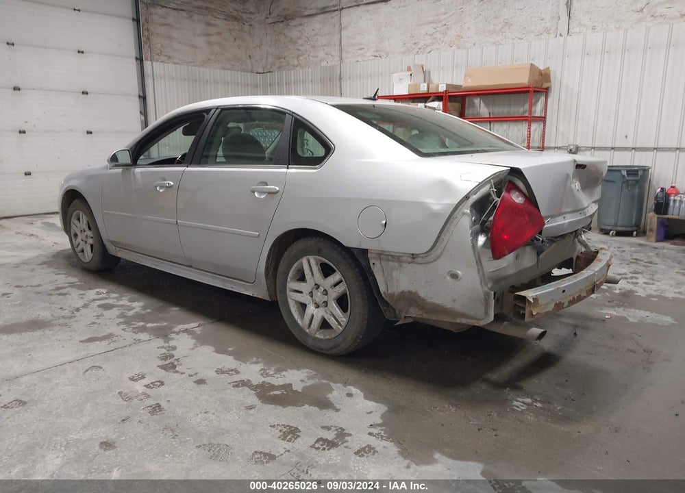 2012 CHEVROLET IMPALA LT VIN: 2G1WG5E30C1276413