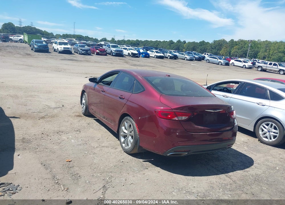 2016 CHRYSLER 200 VIN: 1C3CCCBG2GN100229