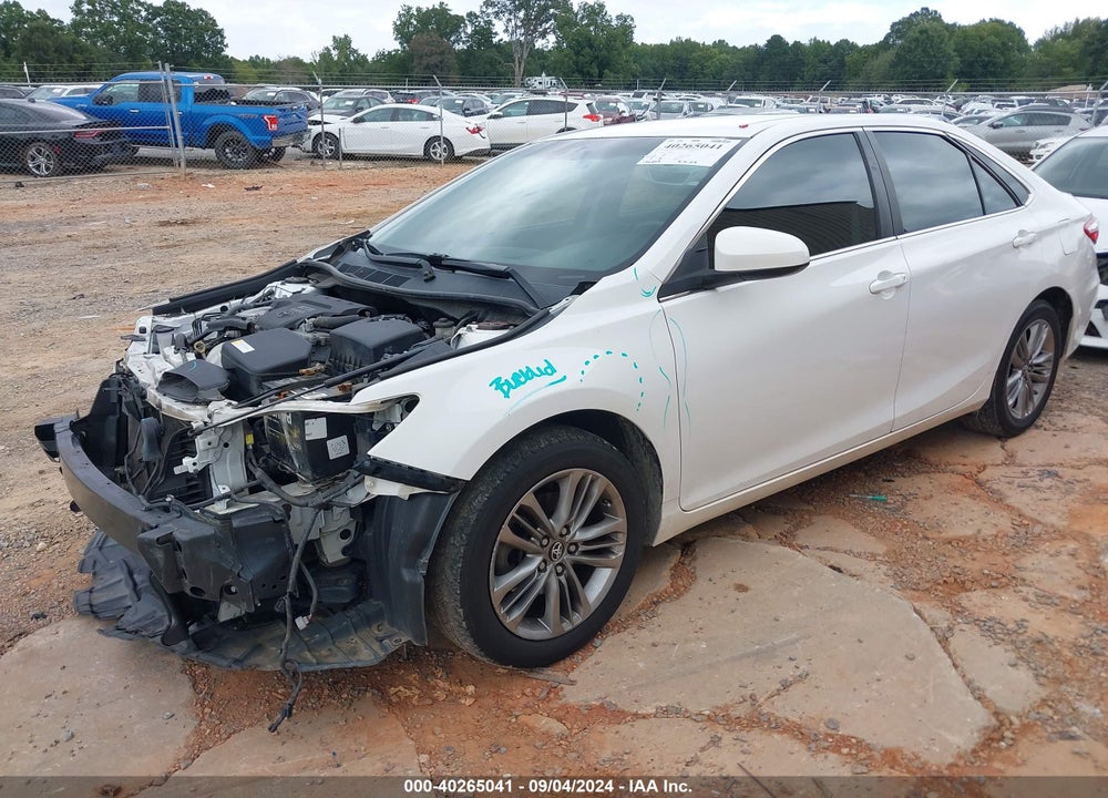 2016 TOYOTA CAMRY VIN: 4T1BF1FK2GU568366