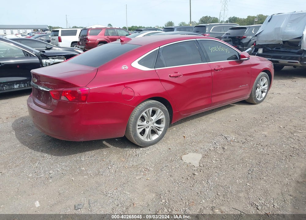 2015 CHEVROLET IMPALA 2LT VIN: 2G1125S33F9239729