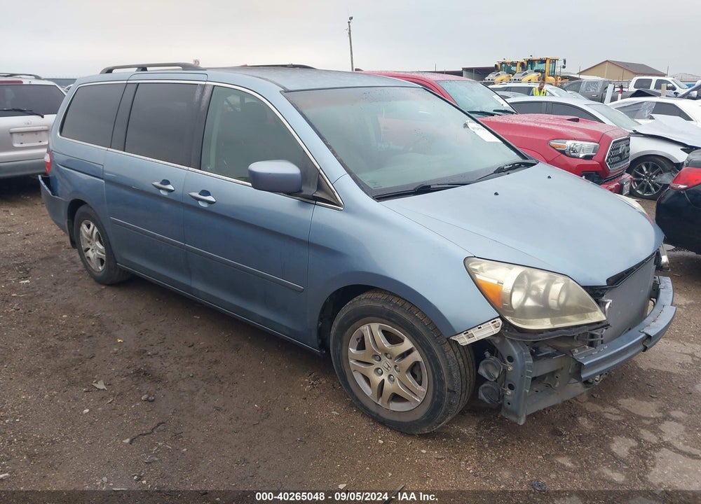 2007 HONDA ODYSSEY EX VIN: 5FNRL38467B087082