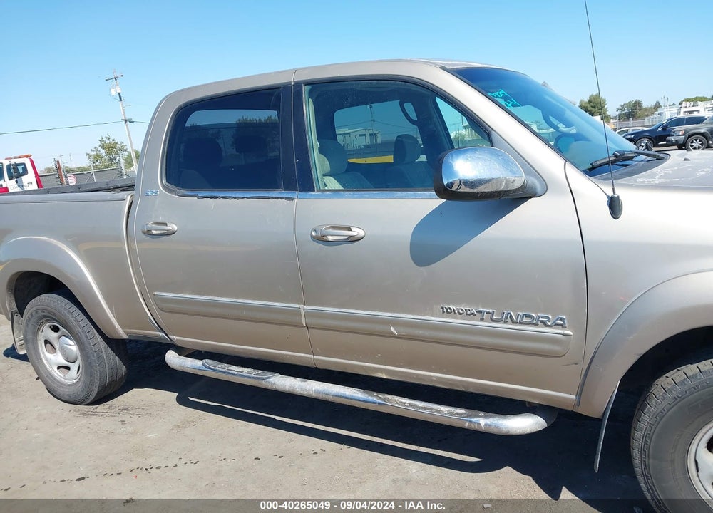 2005 TOYOTA TUNDRA SR5 V8 VIN: 5TBET34155S479210