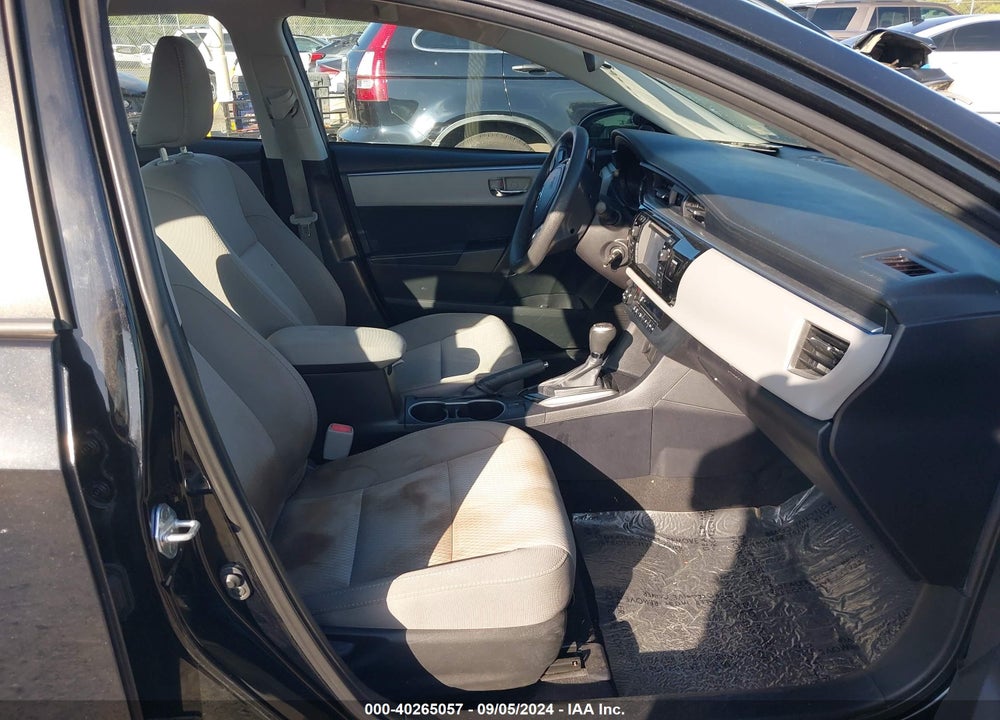 2016 TOYOTA COROLLA LE VIN: 2T1BURHE6GC526764