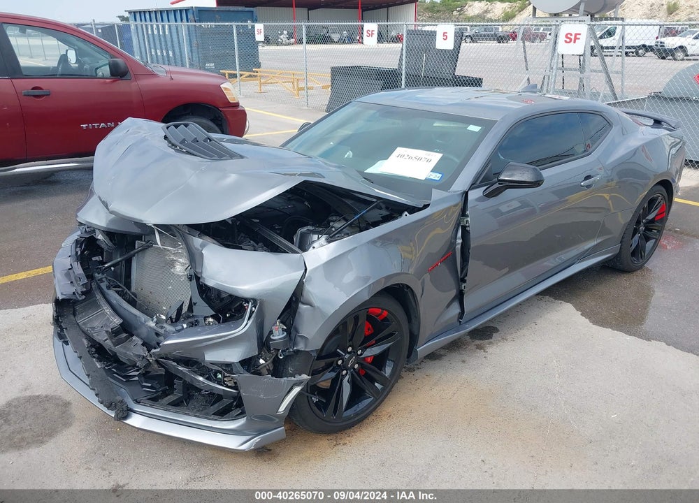 2022 CHEVROLET CAMARO RWD 1SS VIN: 1G1FF1R7XN0126641