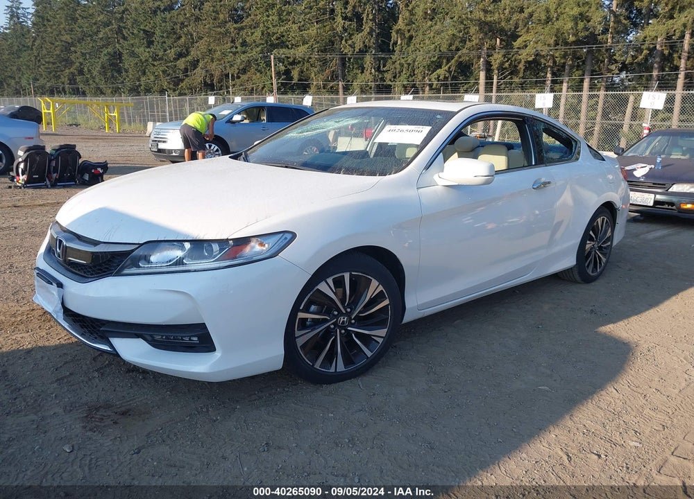 2016 HONDA ACCORD EX-L VIN: 1HGCT1B87GA001312