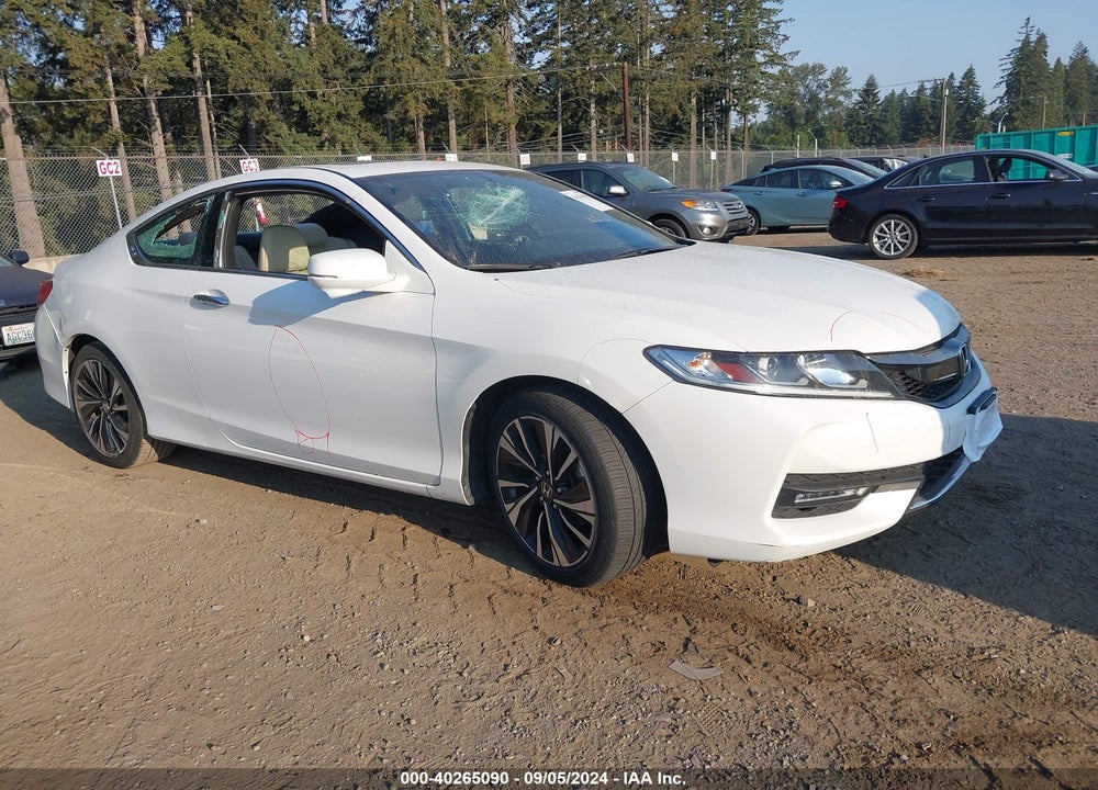 2016 HONDA ACCORD EX-L VIN: 1HGCT1B87GA001312