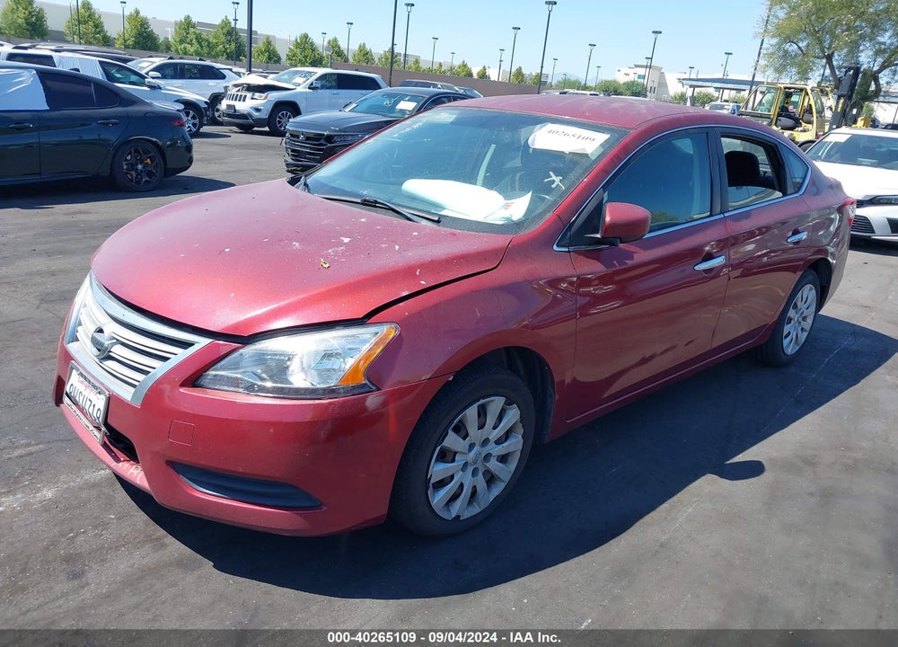 2015 NISSAN SENTRA FE+ S/S/SL/SR/SV VIN: 3N1AB7AP9FL653198
