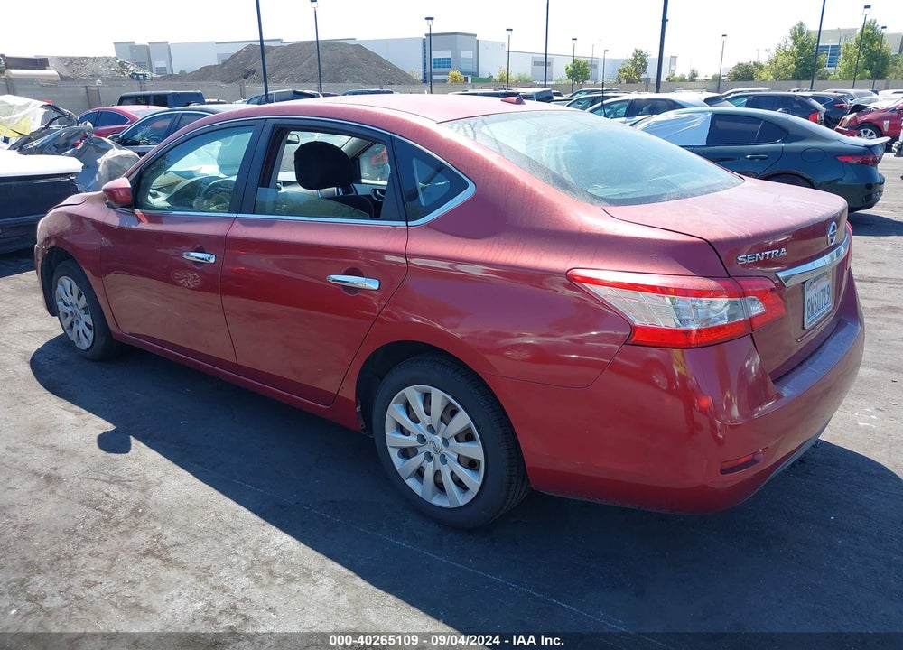 2015 NISSAN SENTRA FE+ S/S/SL/SR/SV VIN: 3N1AB7AP9FL653198