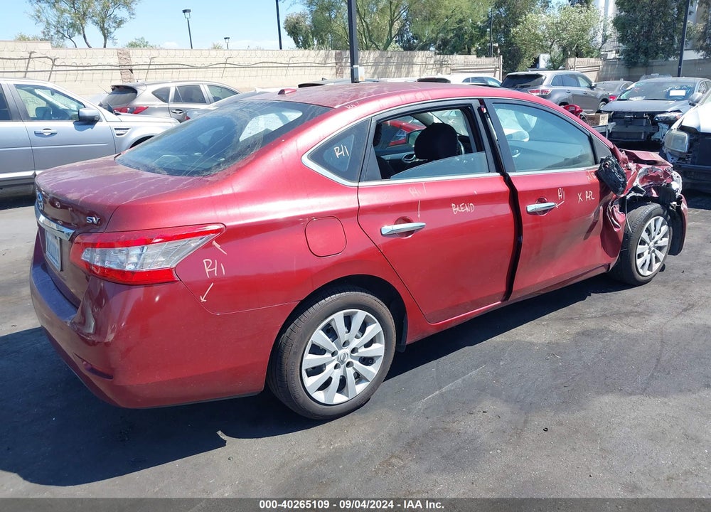 2015 NISSAN SENTRA FE+ S/S/SL/SR/SV VIN: 3N1AB7AP9FL653198