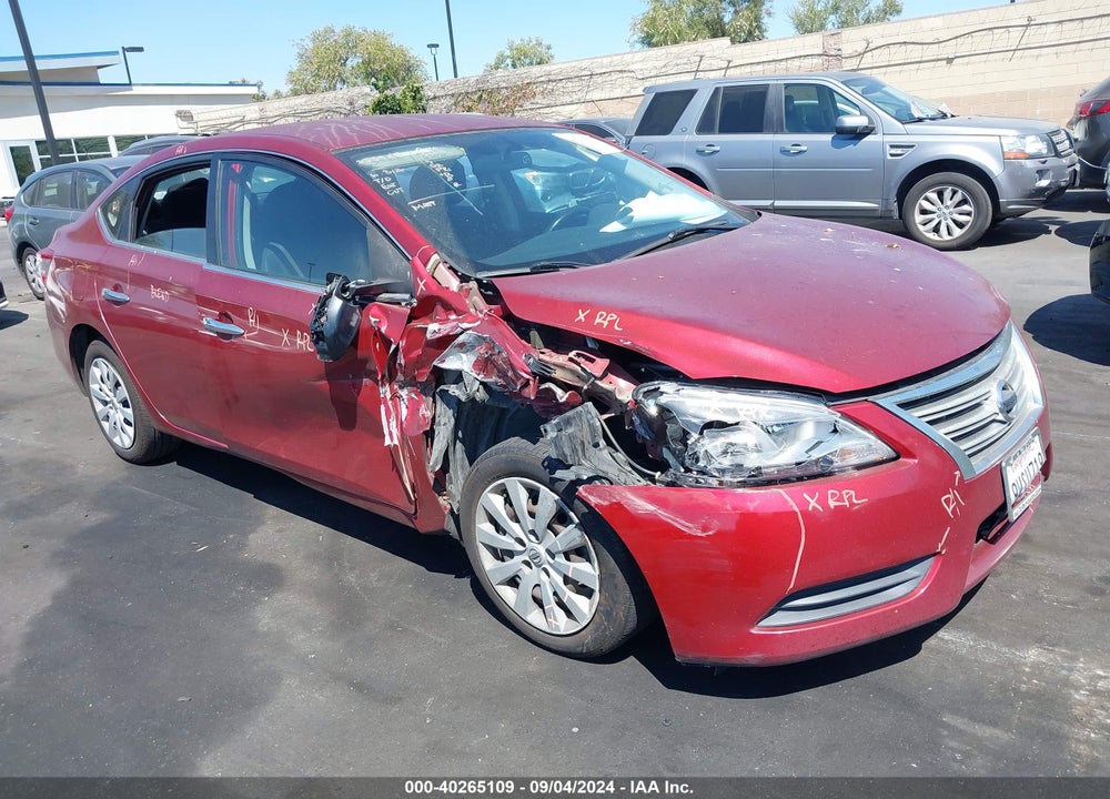 2015 NISSAN SENTRA FE+ S/S/SL/SR/SV VIN: 3N1AB7AP9FL653198