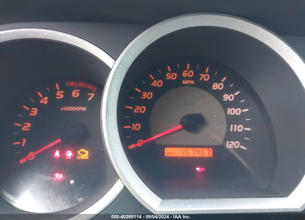 2007 TOYOTA TACOMA BASE V6 VIN: 3TMLU42N87M013572