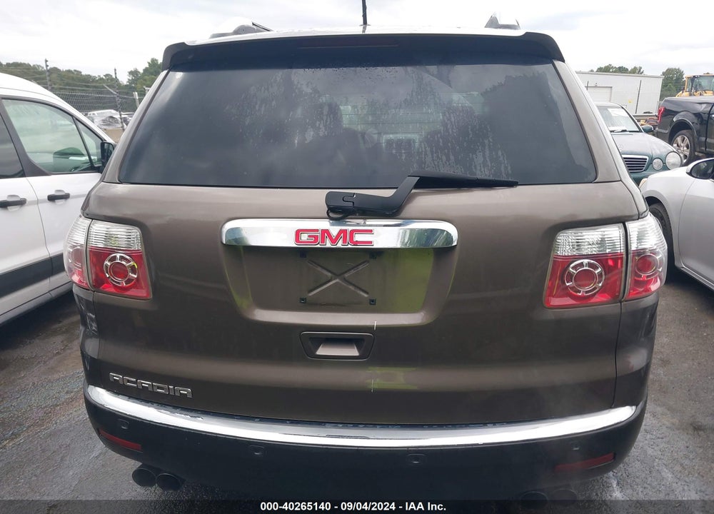 2008 GMC ACADIA SLT-2 VIN: 1GKER337X8J278534