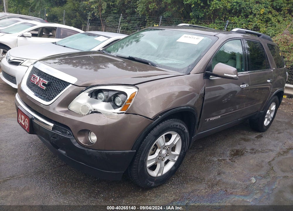 2008 GMC ACADIA SLT-2 VIN: 1GKER337X8J278534