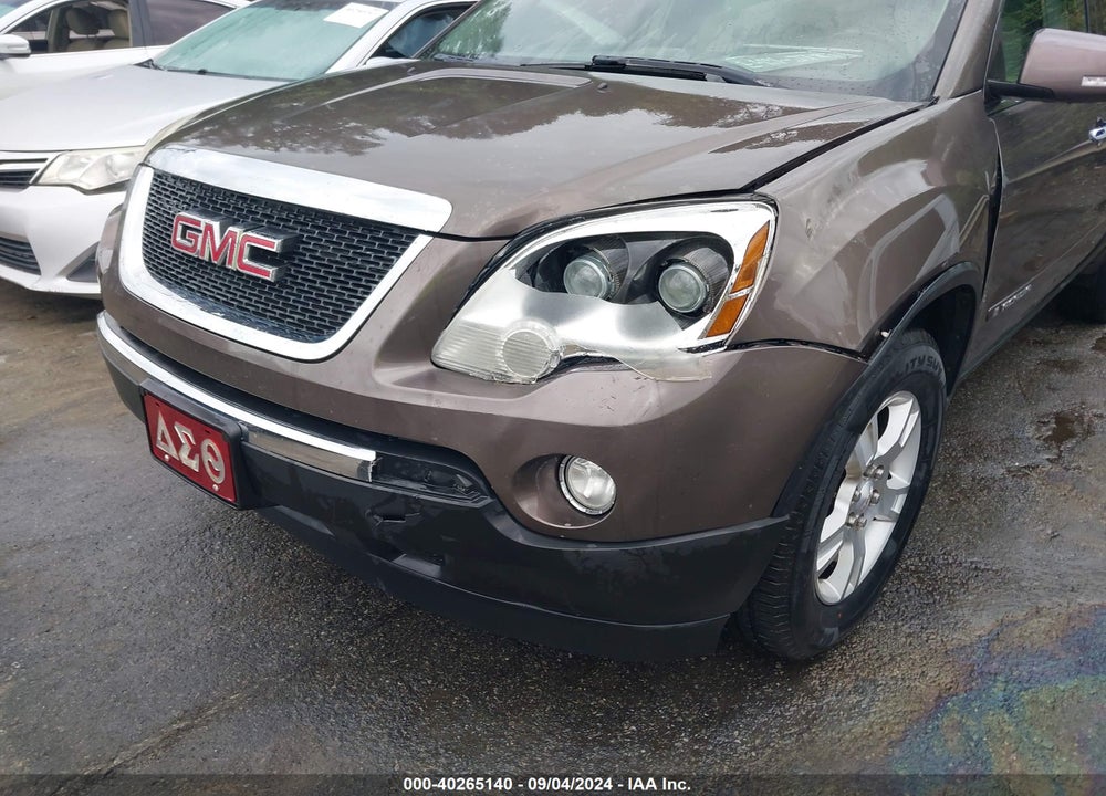 2008 GMC ACADIA SLT-2 VIN: 1GKER337X8J278534