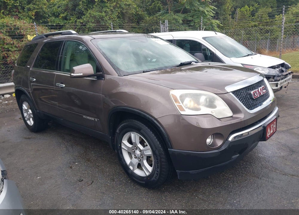 2008 GMC ACADIA SLT-2 VIN: 1GKER337X8J278534