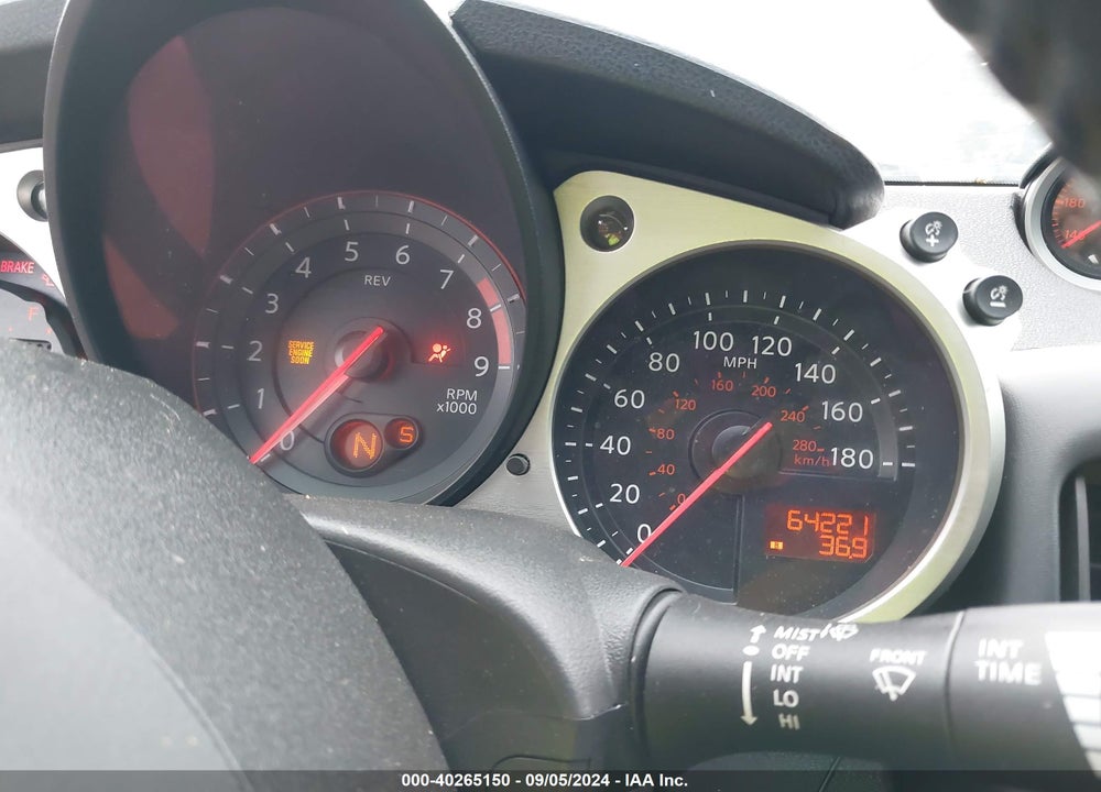2013 NISSAN 370Z TOURING VIN: JN1AZ4FH6DM790341