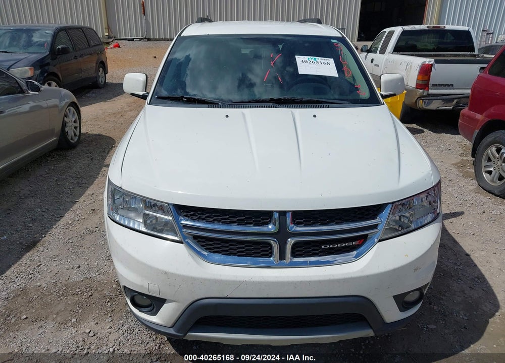 2016 DODGE JOURNEY SXT VIN: 3C4PDCBG3GT123092