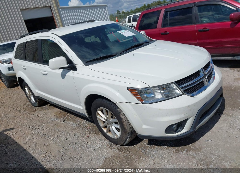 2016 DODGE JOURNEY SXT VIN: 3C4PDCBG3GT123092