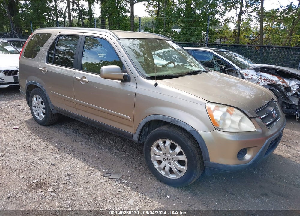 2005 HONDA CR-V SE VIN: JHLRD78965C036694