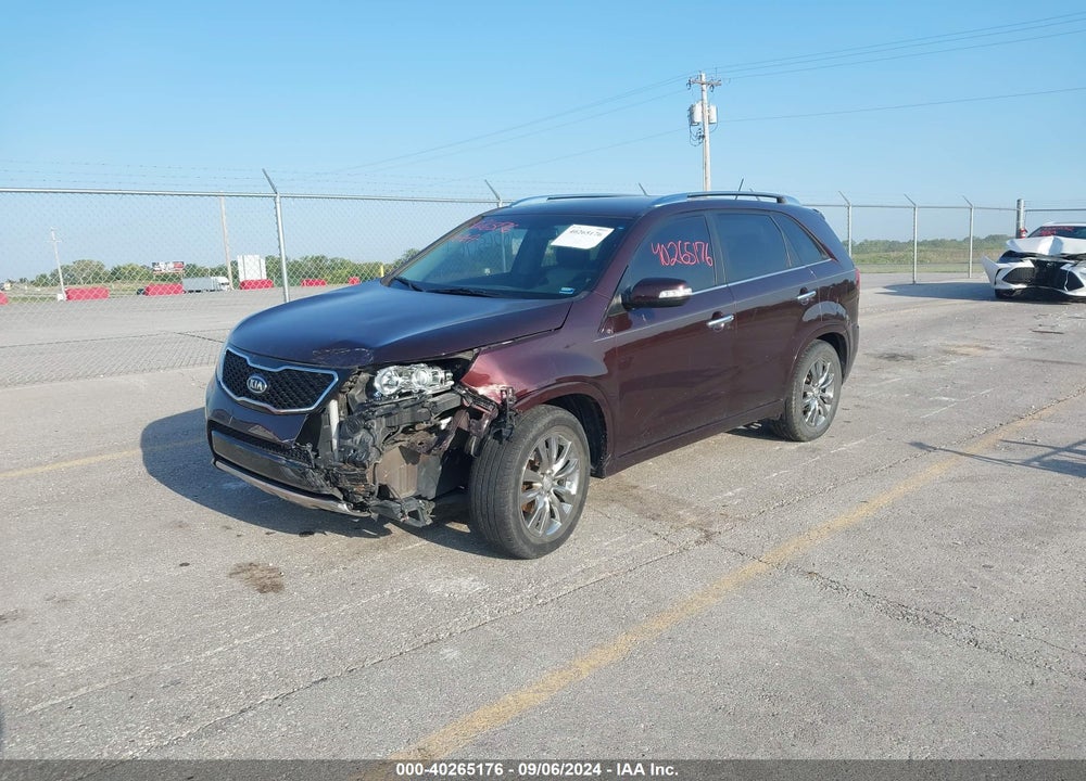 2013 KIA SORENTO SX VIN: 5XYKW4A29DG345851