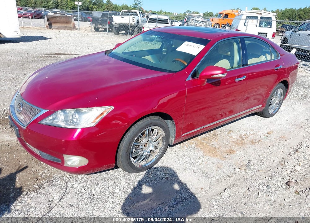 2012 LEXUS ES 350 VIN: JTHBK1EG6C2473505