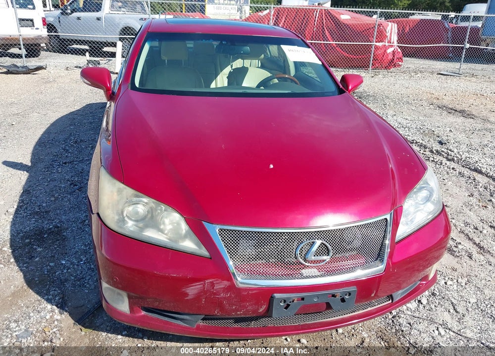 2012 LEXUS ES 350 VIN: JTHBK1EG6C2473505