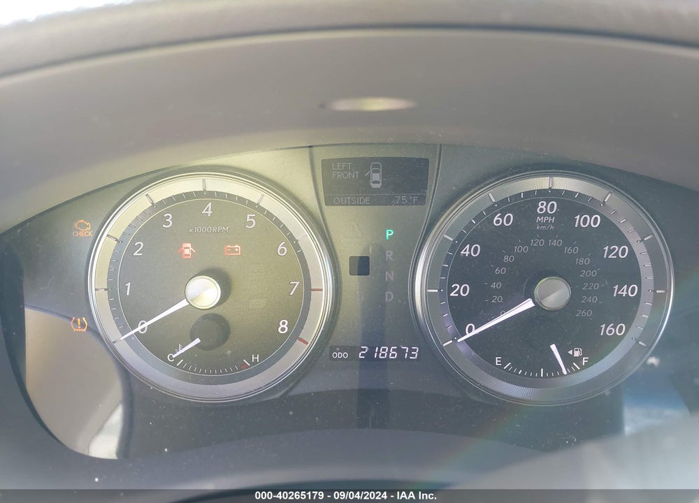 2012 LEXUS ES 350 VIN: JTHBK1EG6C2473505