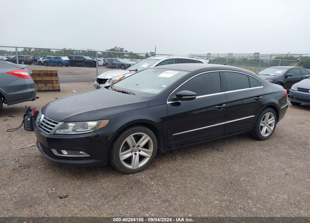 2013 VOLKSWAGEN CC 2.0T SPORT VIN: WVWBN7ANXDE548464