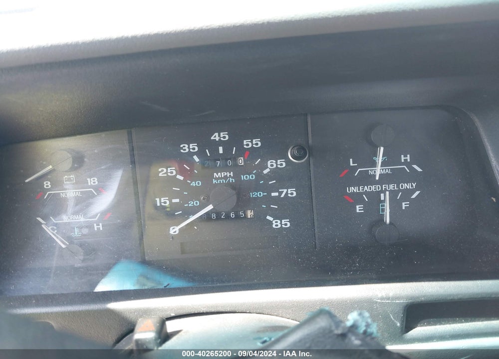 1993 FORD RANGER SUPER CAB VIN: 1FTCR14U0PPB67692