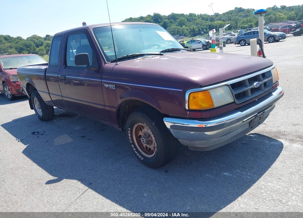 1993 FORD RANGER SUPER CAB VIN: 1FTCR14U0PPB67692