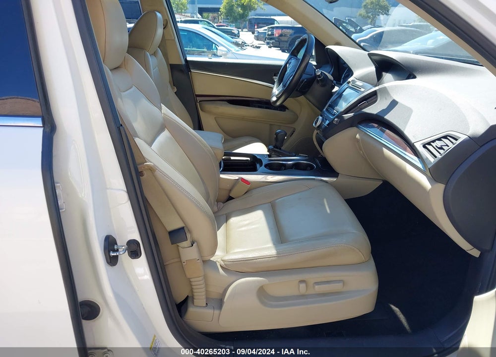 2014 ACURA MDX VIN: 5FRYD4H20EB017358