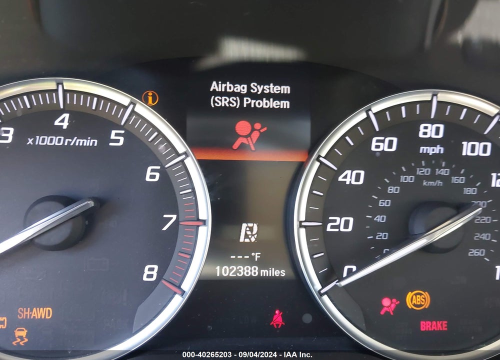 2014 ACURA MDX VIN: 5FRYD4H20EB017358