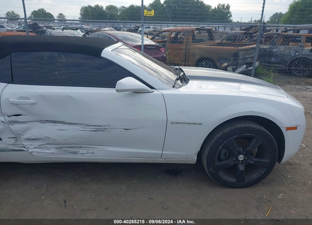 2011 CHEVROLET CAMARO 1LT VIN: 2G1FB3DD2B9191098