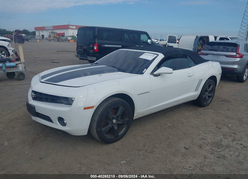 2011 CHEVROLET CAMARO 1LT VIN: 2G1FB3DD2B9191098