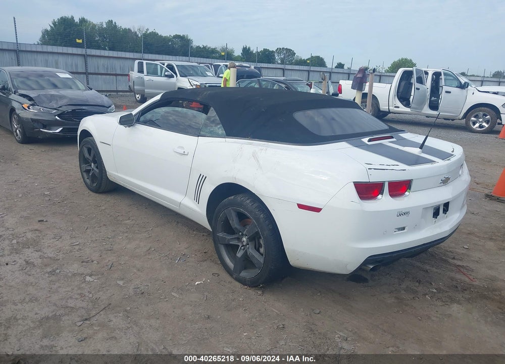 2011 CHEVROLET CAMARO 1LT VIN: 2G1FB3DD2B9191098
