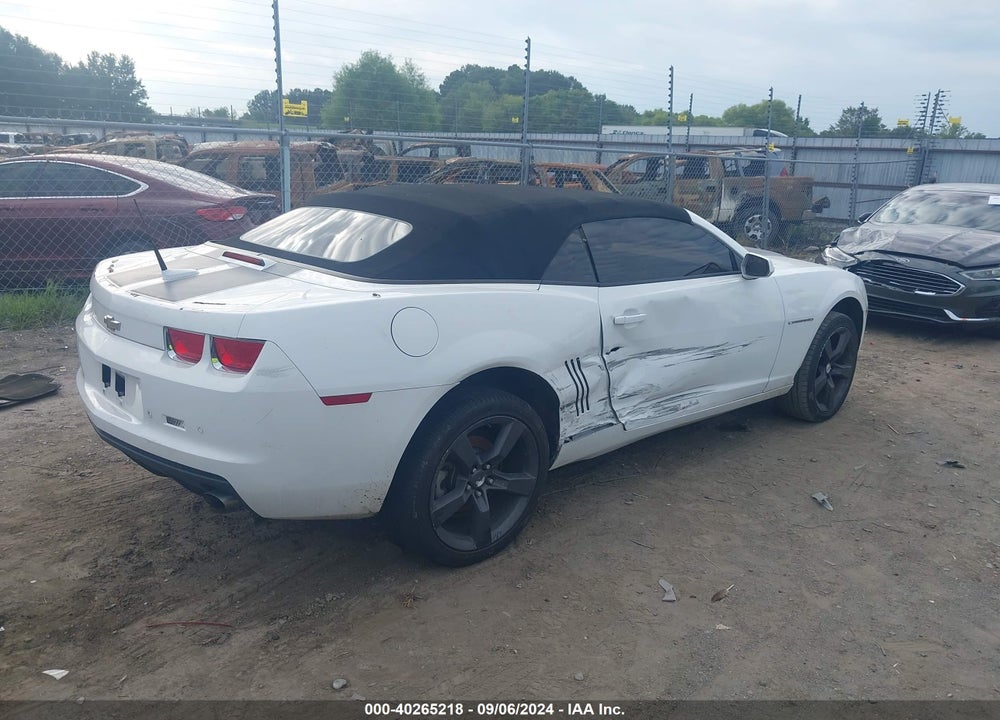 2011 CHEVROLET CAMARO 1LT VIN: 2G1FB3DD2B9191098